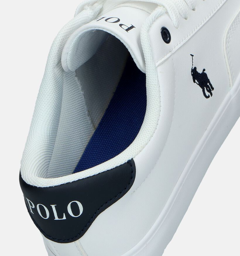 Polo Ralph Lauren Theron Chaussures à lacets en Blanc pour garçons (336506)