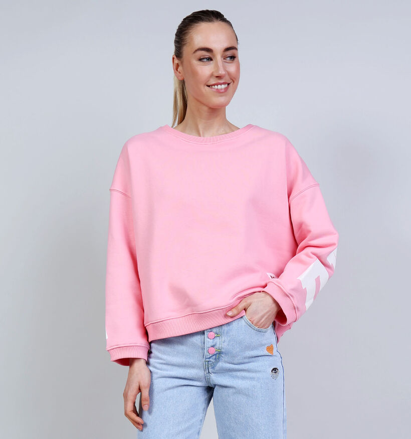The Shirt Project Sweater Daydream Sweatshirt en Rose pour femmes (374340)