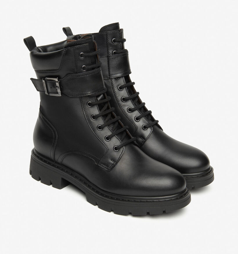 NeroGiardini Boots à lacets en Noir NeroGiardini Boots à lacets en Noir pour femmes (363948)