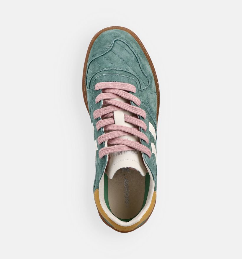 Coolway Goal Baskets en Vert pour femmes (372042) - pour semelles orthop&eacute;diques