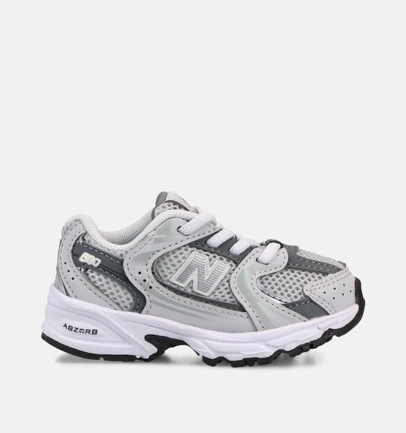 New Balance 530 Baskets pour b&eacute;b&eacute; en Gris pour gar&ccedil;ons, filles (375250) - pour semelles orthop&eacute;diques