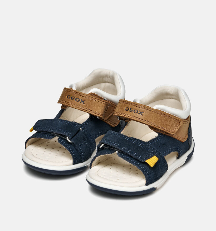 Geox B Zapito Sandales pour b&eacute;b&eacute; en Bleu fonc&eacute; pour gar&ccedil;ons (368858)