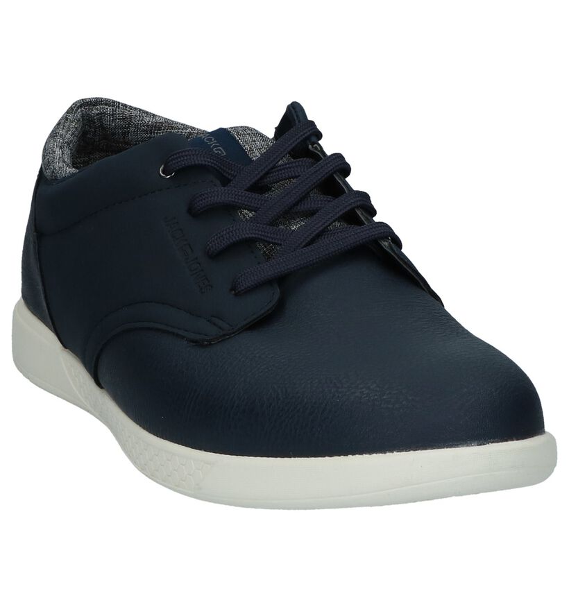 Zwarte Casual Veterschoenen Jack & Jones Jamie in kunstleer (240949)