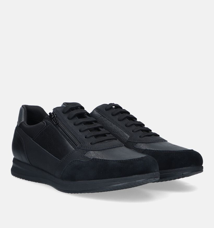 Geox Optek U Avery Cognac Veterschoenen voor heren (328361)