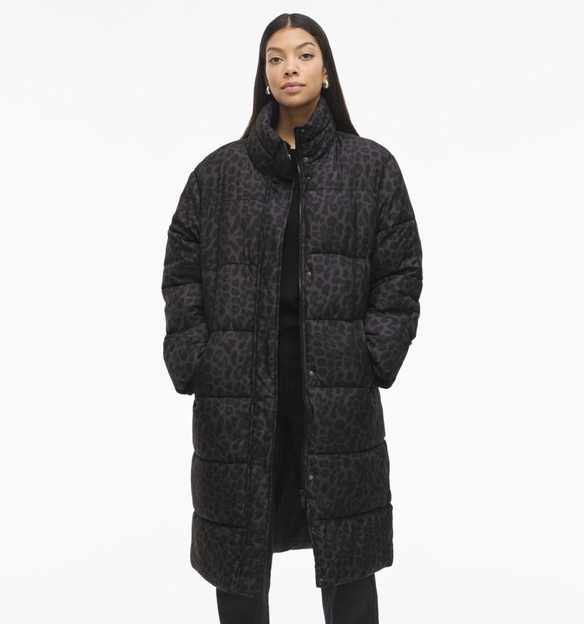 Vila Puffer Zwarte Lange Jas Vila Puffer Zwarte Lange Jas voor dames (364103)