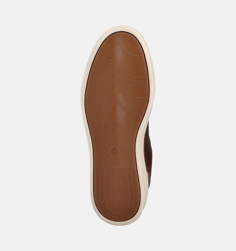 Bufflox Rome Cognac Veterschoenen voor heren (362658) - geschikt voor steunzolen