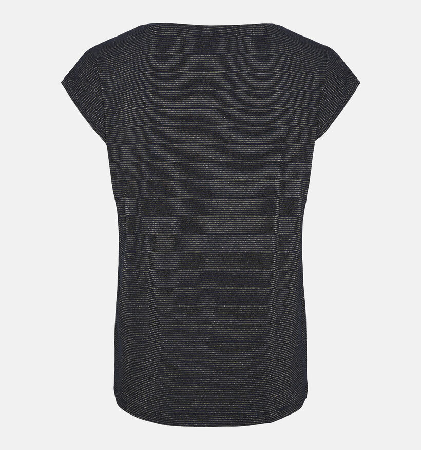 Pieces Billo Donkerblauwe T-shirt voor dames (378367)