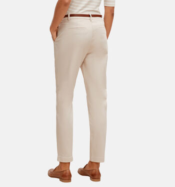 comma Pantalons Marron