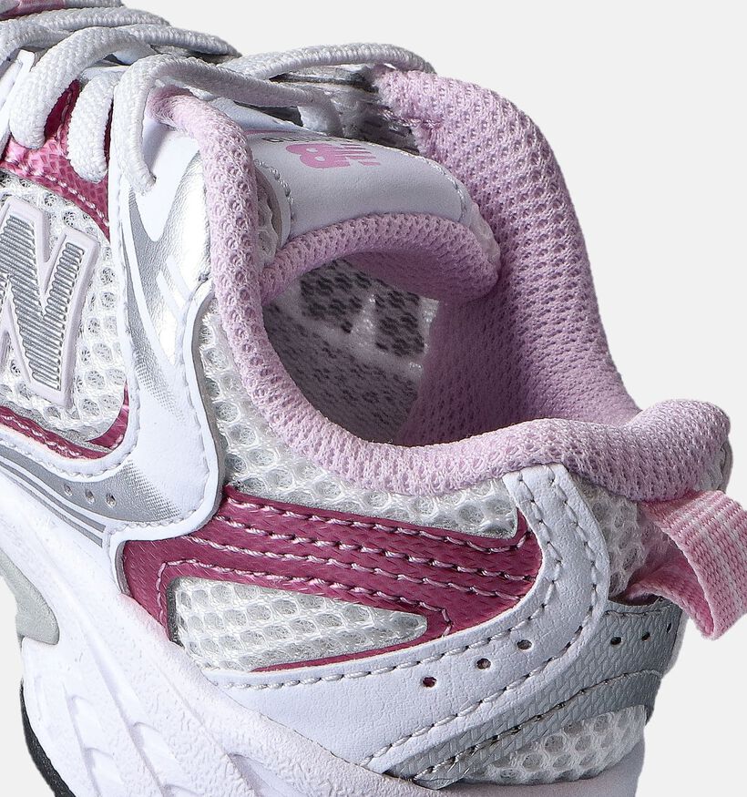 New Balance PZ 530 Baskets en Blanc pour filles (350575) - pour semelles orthopédiques