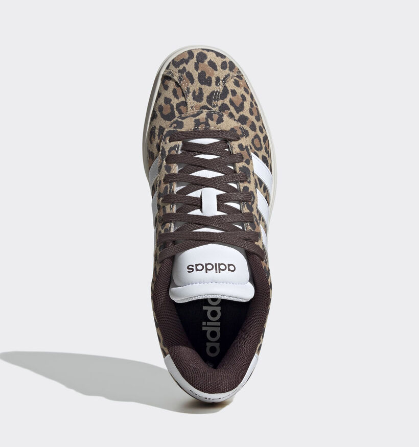 adidas VL Court Bold Bruine Sneakers voor dames (365436) - geschikt voor steunzolen