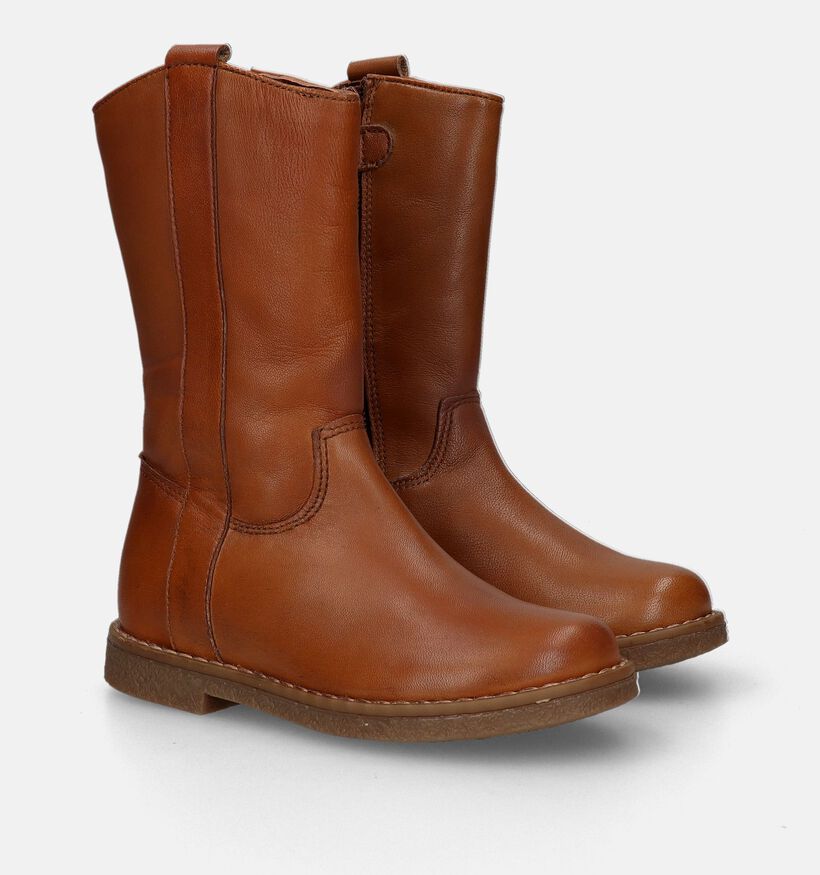 Kipling Gwen Bottes longues en Cognac pour filles (332010) - pour semelles orthopédiques