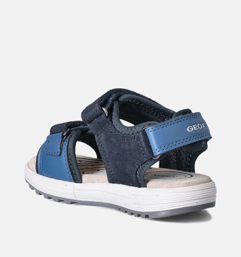 Geox Alben Sandales en Bleu pour garçons (352923)