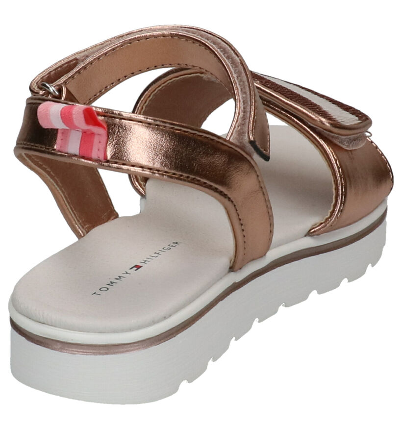 Tommy Hilfiger Rose Golden Sandalen in kunstleer (266572)