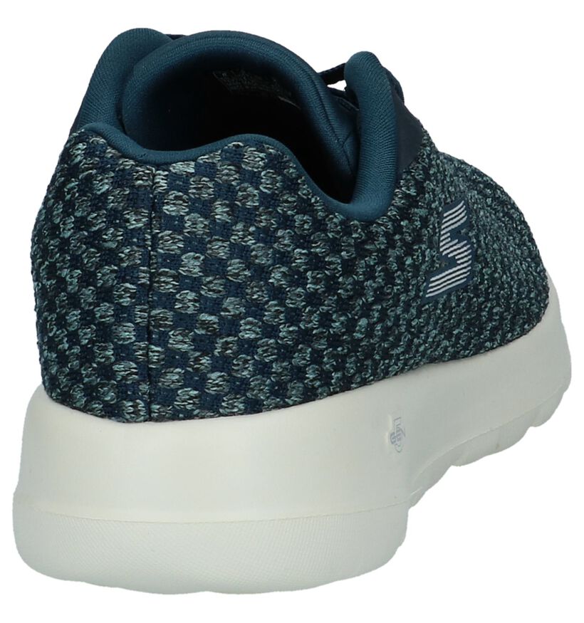 Donker Blauwe Sneakers Skechers Go Walk Joy in stof (224268)