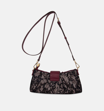 Laurent David Crossbody tassen Bordeaux