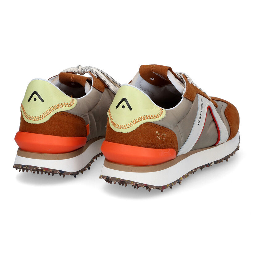 Ambitious Rhome Cognac Sneakers voor heren (308039) - geschikt voor steunzolen