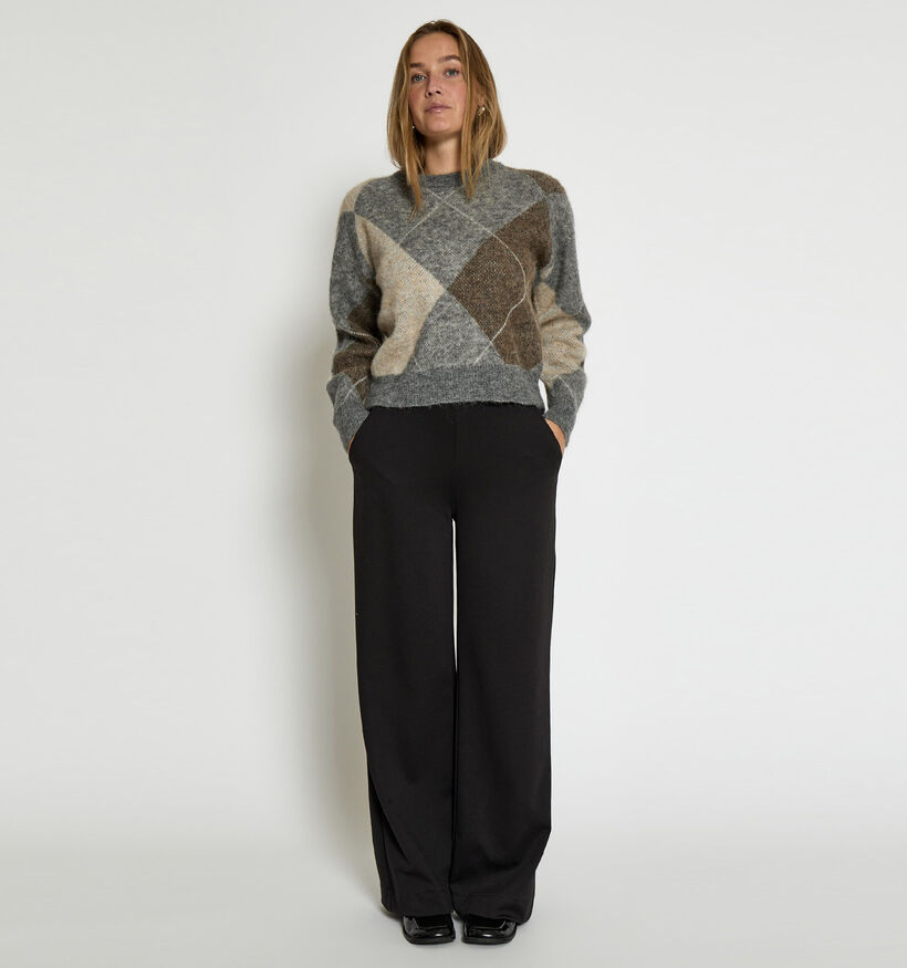 Minus Revea Knit Grijze Trui voor dames (361726)