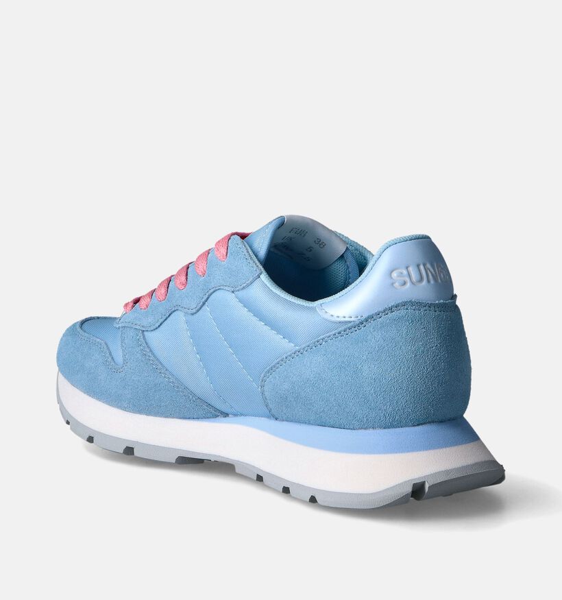 Sun68 Ally Solid Nylon Baskets casual en Bleu pour femmes (351684) - pour semelles orthopédiques