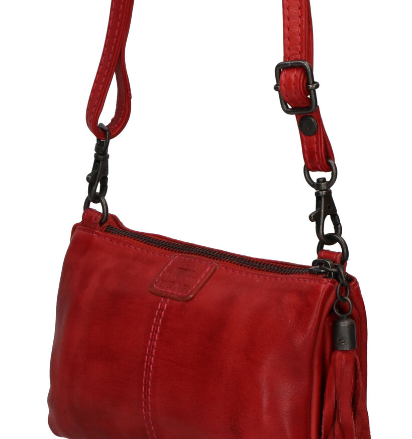 Bear Design Sac porté croisé en Rouge pour femmes (342828)
