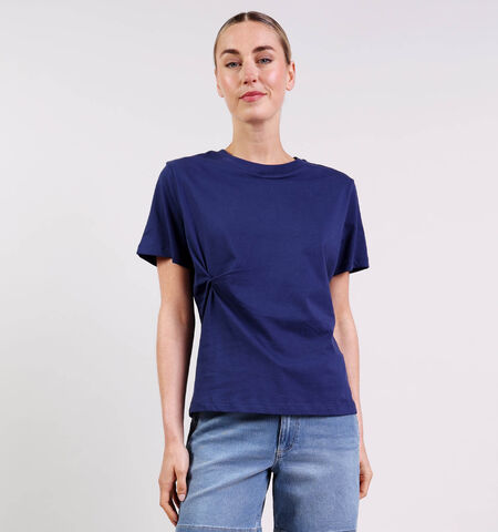 JDY T-shirts Wit/Blauw