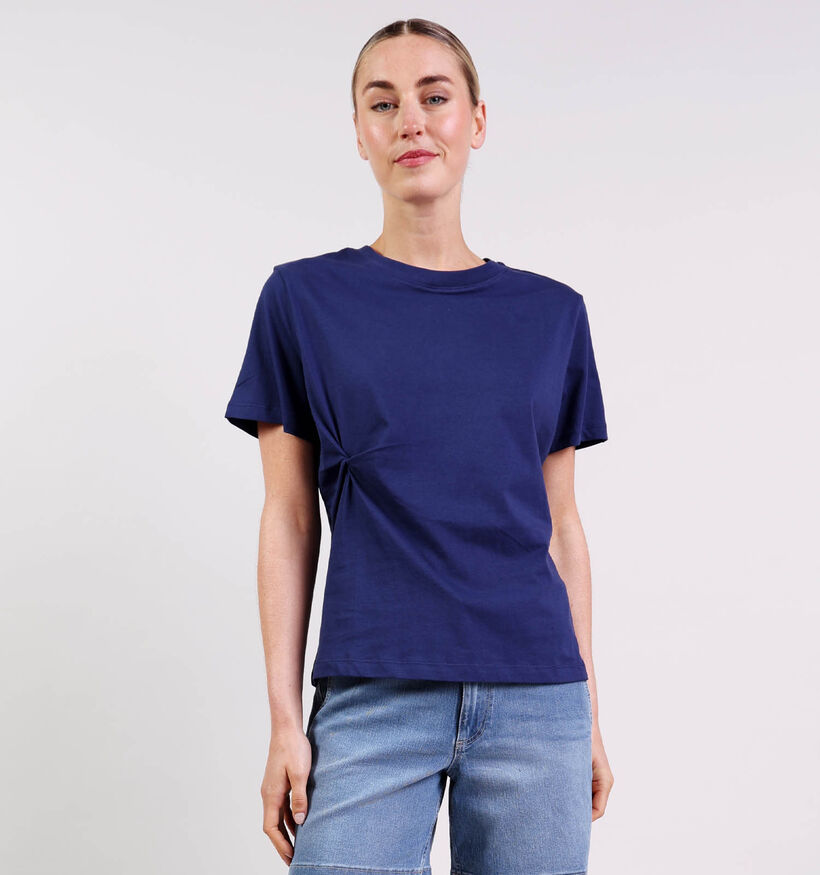 JDY Gaisa T-shirts en Bleu fonc&eacute; pour femmes (375099)