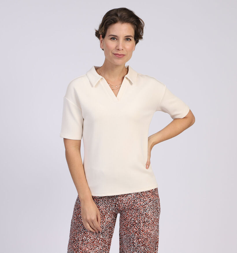 comma Ecru Polo Shirt (304371)