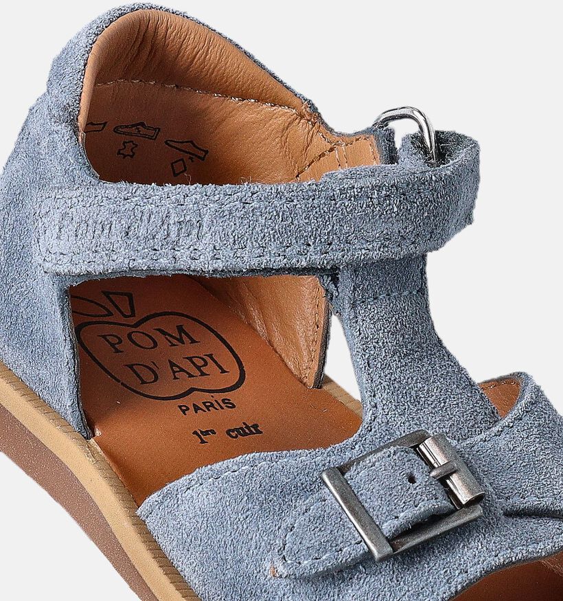 Pom d'Api Poppy Easy Blauwe Sandalen voor jongens (354618)