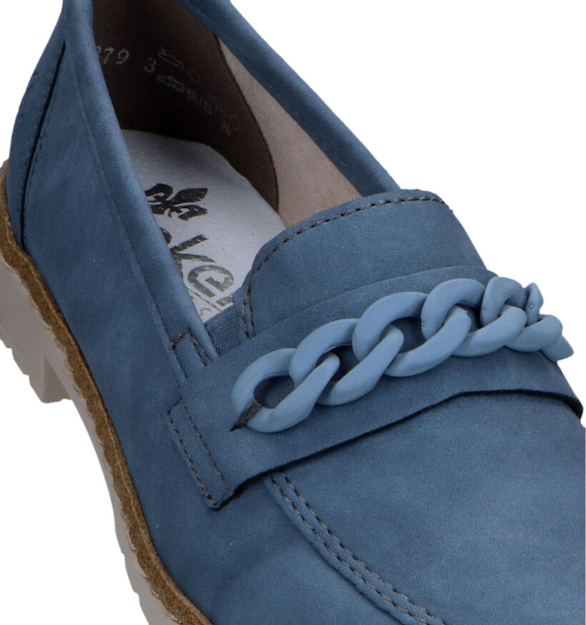 Rieker Chaussures à enfiler en Bleu pour femmes (320345)
