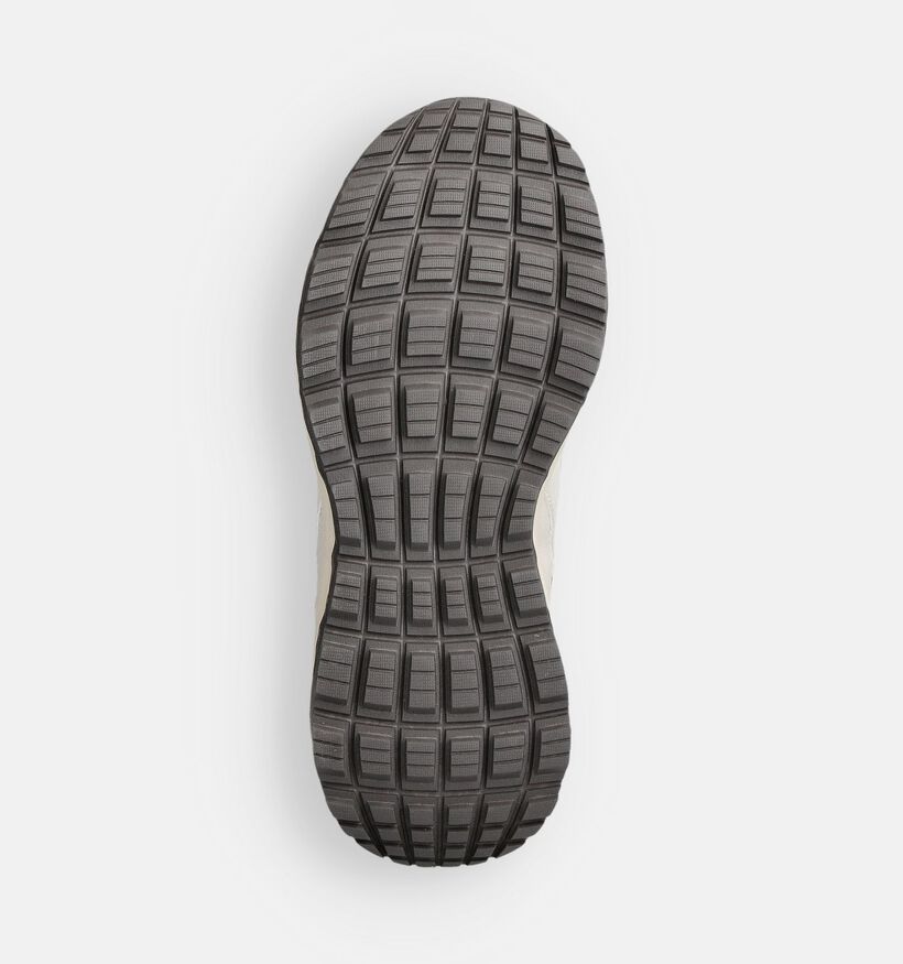 Maruti Dora Ecru/Zwarte Sneakers voor dames (360825) - geschikt voor steunzolen