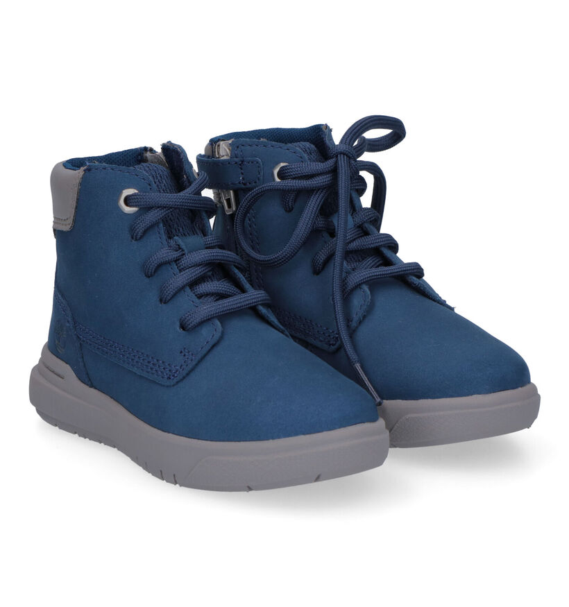 Timberland Seneca Bay Chaussures hautes en Bleu pour garçons (313054) - pour semelles orthopédiques