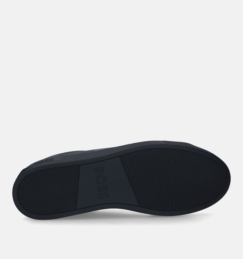 Boss Rhys Tenn Zwarte Veterschoenen voor heren (326934) - geschikt voor steunzolen