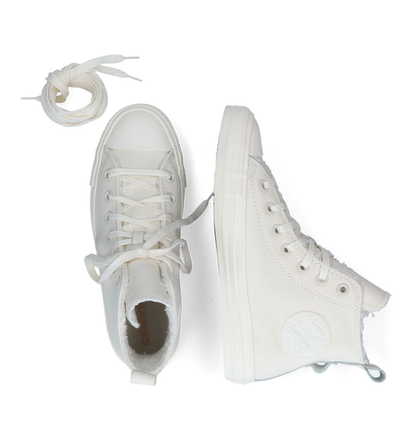 Converse CT All Star Hi Basket sen Écru pour femmes (317428)