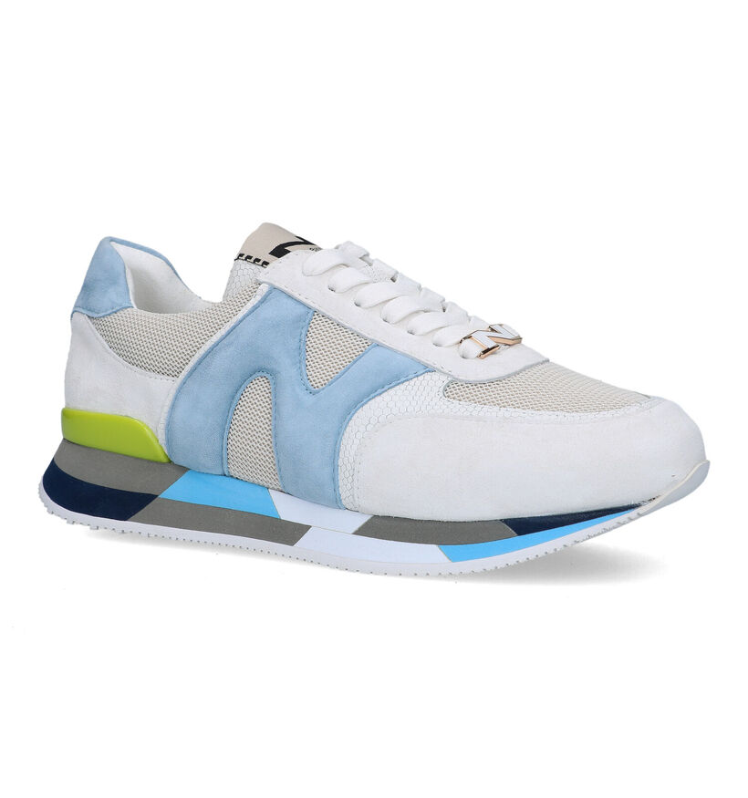 Nathan-Baume Beige Sneakers voor dames (324413) - geschikt voor steunzolen