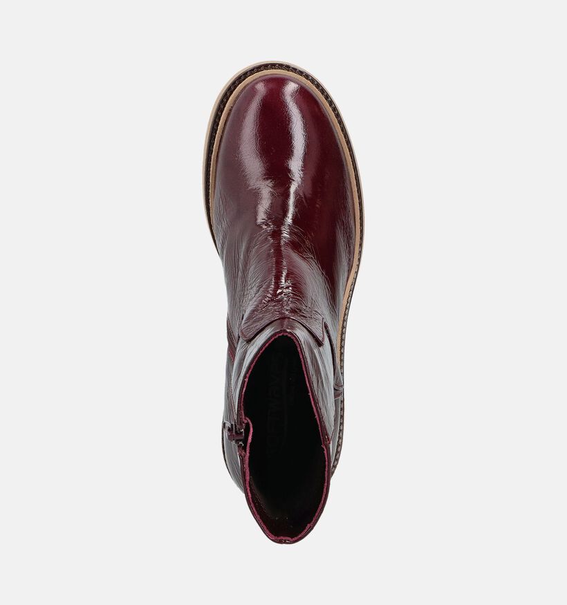 Softwaves Bottines à talons en Bordeaux pour femmes (364910) - pour semelles orthopédiques