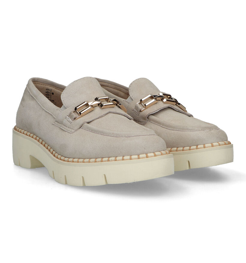 Tamaris Comfort Beige Instappers voor dames (323042) - geschikt voor steunzolen