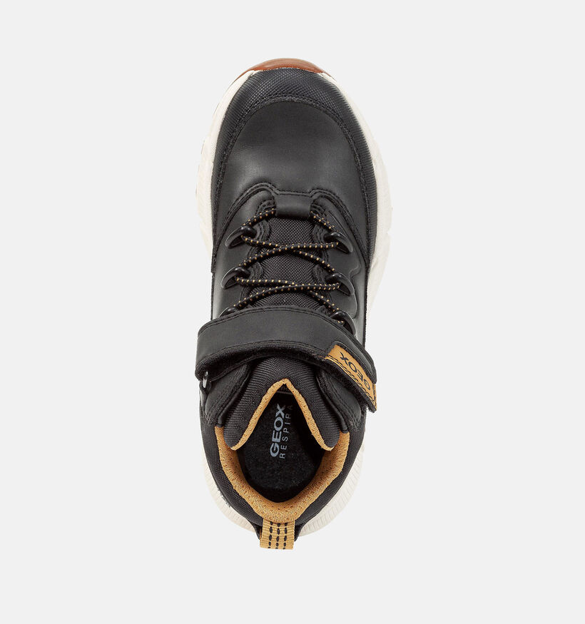Geox Flexyper Zwarte Hoge schoenen voor jongens (345920) - geschikt voor steunzolen