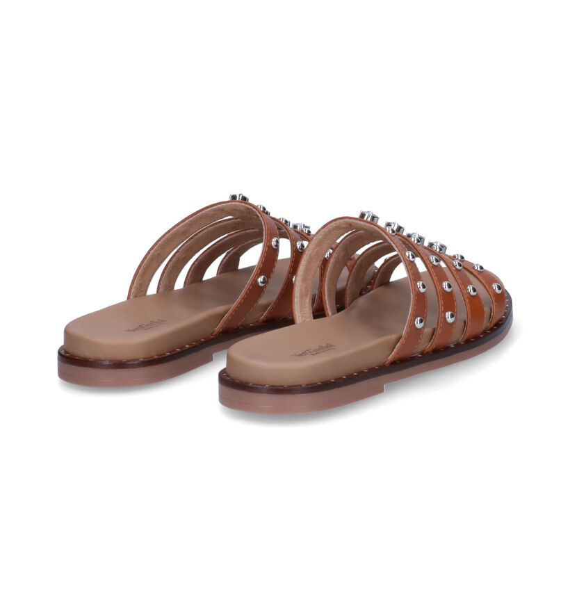 NeroGiardini Cognac Slippers voor dames (307530)