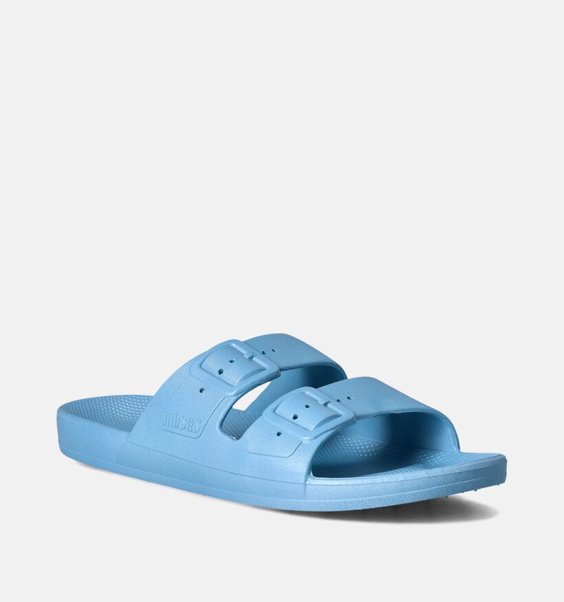 Freedom Moses Basic Blauwe Slippers voor dames (354877)