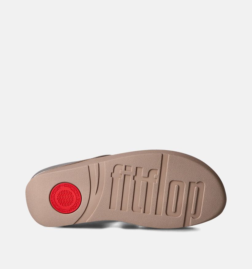 FitFlop Halo Tongs en Or pour femmes (353826)