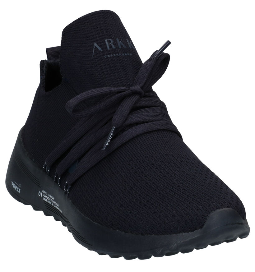 Arkk Raven FG 2.0 Blauwe Sneakers in stof (275866)