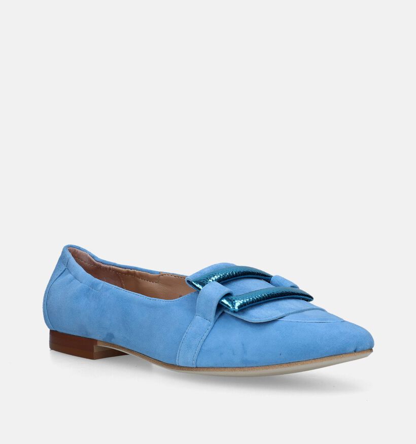 Regarde Le Ciel Jeanine-02 Loafers en Bleu pour femmes (341238)