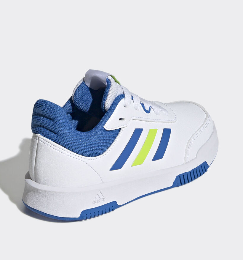 adidas Tensaur Sport Baskets basses en Blanc pour filles, garçons (357089) - pour semelles orthopédiques