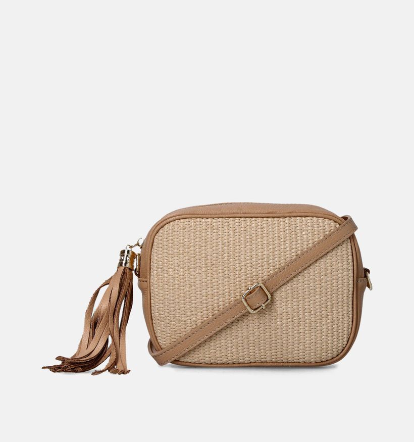 Via Limone Beige Crossbody tas voor dames (360512)