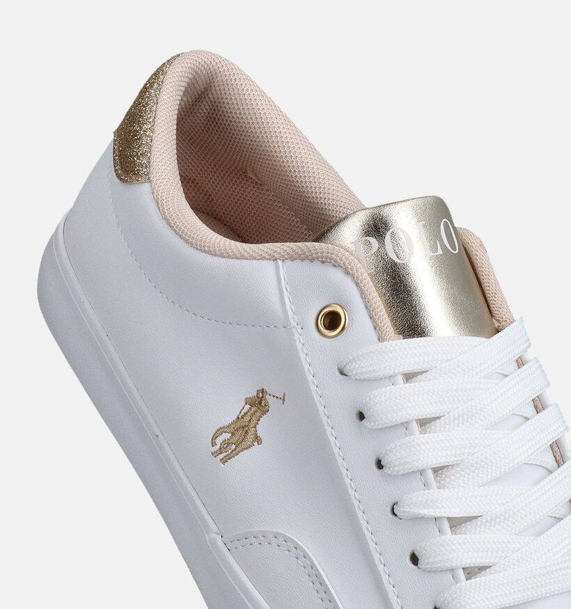 Polo Ralph Lauren Theron Witte Sneakers voor meisjes (368896)