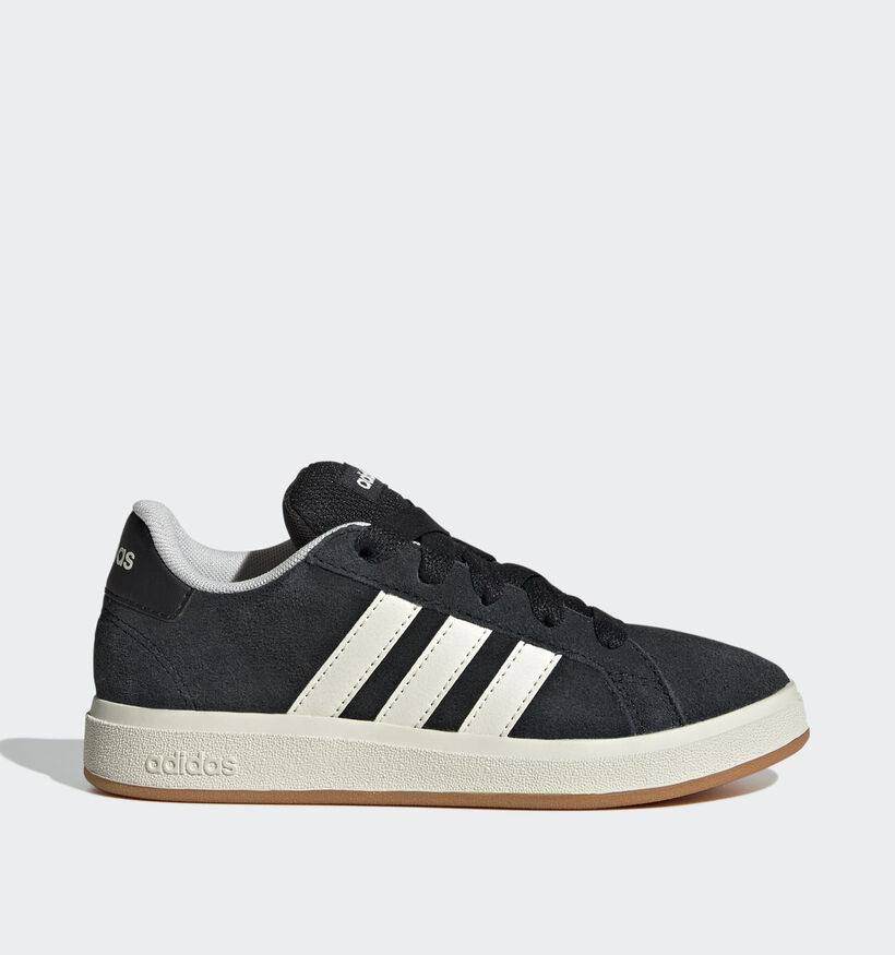 adidas Grand Court 00s Baskets en Noir pour garçons (365326) - pour semelles orthopédiques