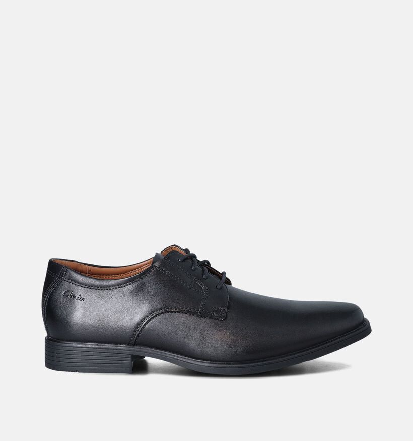 Clarks Tilden Plain Chaussures habillées en Noir pour hommes (353892)