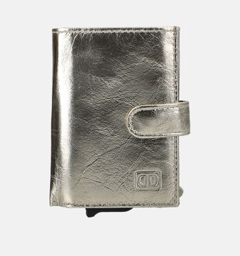 Double-D Portemonnees Zwart/Goud/Bruin/Taupe/Zilver