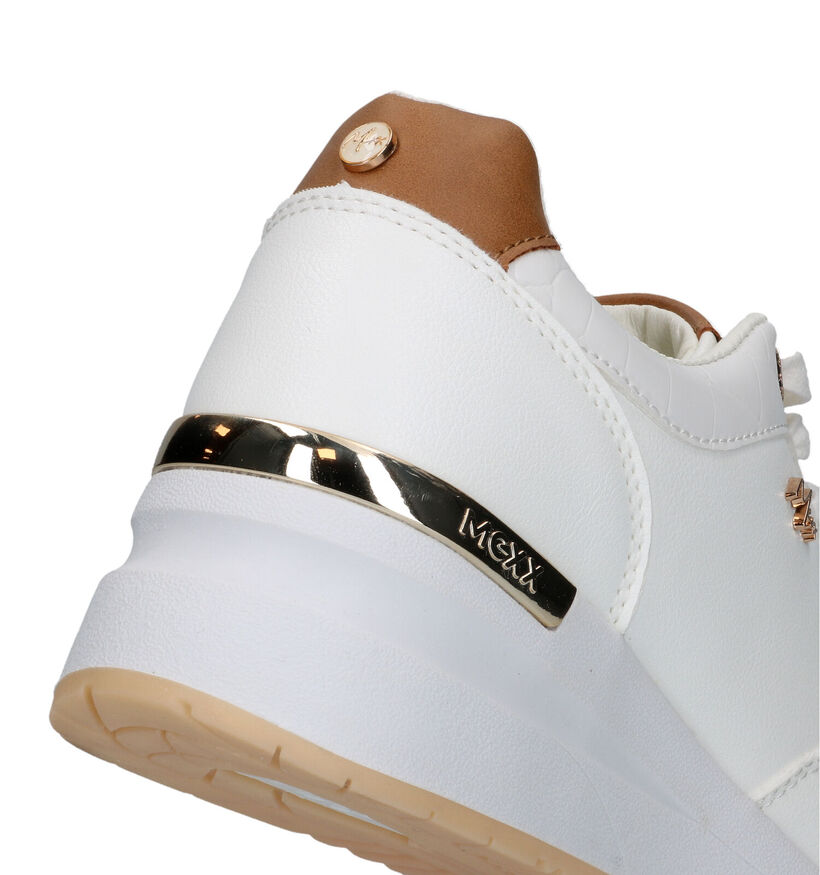 Mexx Hena Witte Sneakers voor dames (319583) - geschikt voor steunzolen