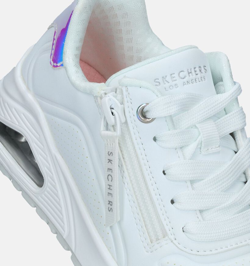 Skechers Uno Witte Sneakers voor meisjes (334667)