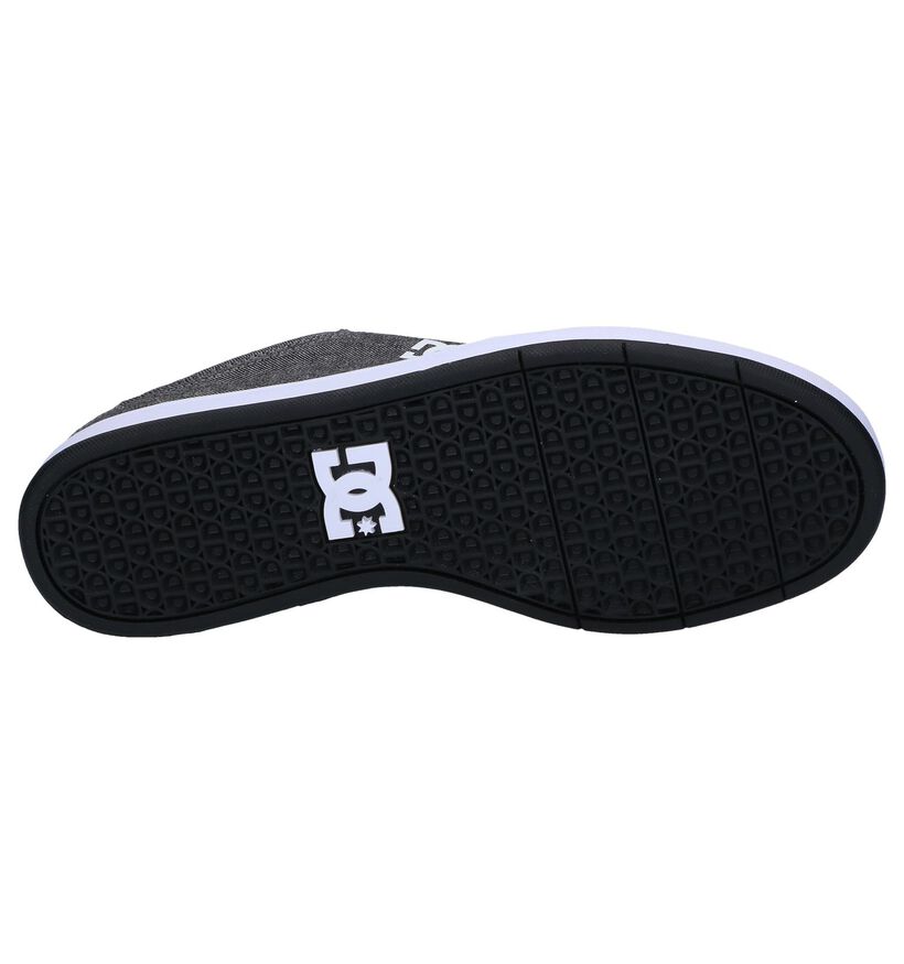 DC Shoes Baskets basses en Gris en textile (250823)